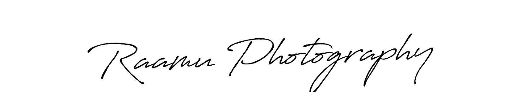 Make a short Raamu Photography signature style. Manage your documents anywhere anytime using Antro_Vectra_Bolder. Create and add eSignatures, submit forms, share and send files easily. Raamu Photography signature style 7 images and pictures png