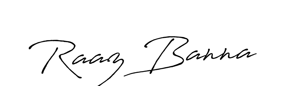 Once you've used our free online signature maker to create your best signature Antro_Vectra_Bolder style, it's time to enjoy all of the benefits that Raaz Banna name signing documents. Raaz Banna signature style 7 images and pictures png