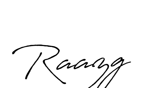 Design your own signature with our free online signature maker. With this signature software, you can create a handwritten (Antro_Vectra_Bolder) signature for name Raazg. Raazg signature style 7 images and pictures png