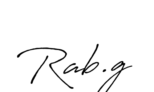 How to make Rab.g signature? Antro_Vectra_Bolder is a professional autograph style. Create handwritten signature for Rab.g name. Rab.g signature style 7 images and pictures png