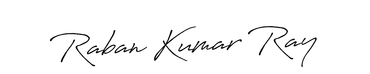 It looks lik you need a new signature style for name Raban Kumar Ray. Design unique handwritten (Antro_Vectra_Bolder) signature with our free signature maker in just a few clicks. Raban Kumar Ray signature style 7 images and pictures png