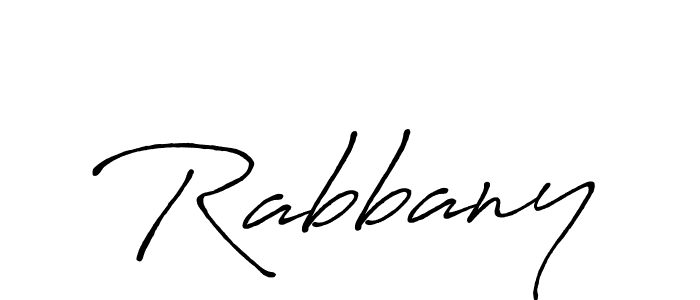 How to make Rabbany name signature. Use Antro_Vectra_Bolder style for creating short signs online. This is the latest handwritten sign. Rabbany signature style 7 images and pictures png