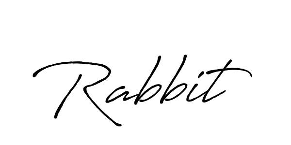 The best way (Antro_Vectra_Bolder) to make a short signature is to pick only two or three words in your name. The name Rabbit include a total of six letters. For converting this name. Rabbit signature style 7 images and pictures png