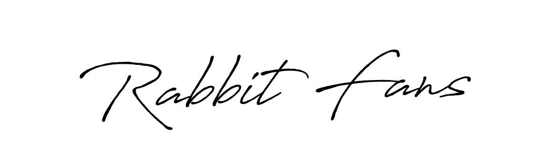 Make a beautiful signature design for name Rabbit Fans. Use this online signature maker to create a handwritten signature for free. Rabbit Fans signature style 7 images and pictures png