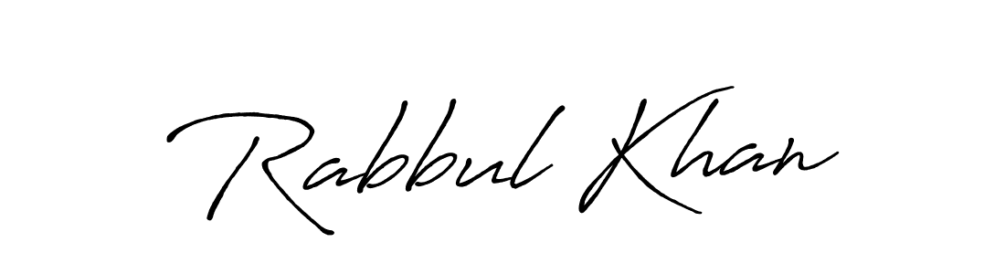 How to make Rabbul Khan signature? Antro_Vectra_Bolder is a professional autograph style. Create handwritten signature for Rabbul Khan name. Rabbul Khan signature style 7 images and pictures png