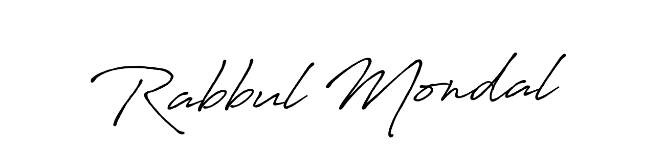 How to make Rabbul Mondal signature? Antro_Vectra_Bolder is a professional autograph style. Create handwritten signature for Rabbul Mondal name. Rabbul Mondal signature style 7 images and pictures png