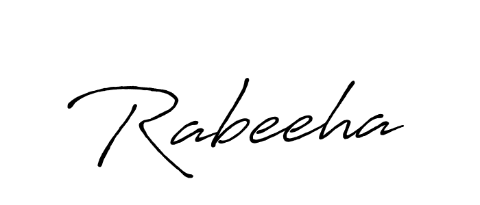 Make a beautiful signature design for name Rabeeha. Use this online signature maker to create a handwritten signature for free. Rabeeha signature style 7 images and pictures png