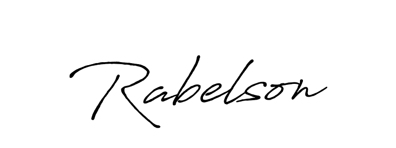 Here are the top 10 professional signature styles for the name Rabelson. These are the best autograph styles you can use for your name. Rabelson signature style 7 images and pictures png
