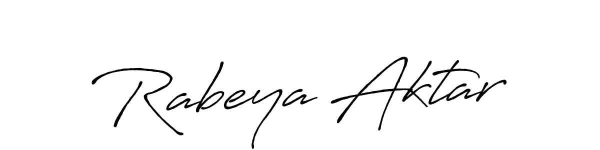 Once you've used our free online signature maker to create your best signature Antro_Vectra_Bolder style, it's time to enjoy all of the benefits that Rabeya Aktar name signing documents. Rabeya Aktar signature style 7 images and pictures png