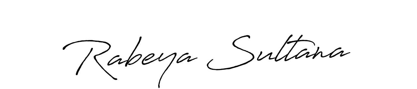 Make a beautiful signature design for name Rabeya Sultana. Use this online signature maker to create a handwritten signature for free. Rabeya Sultana signature style 7 images and pictures png