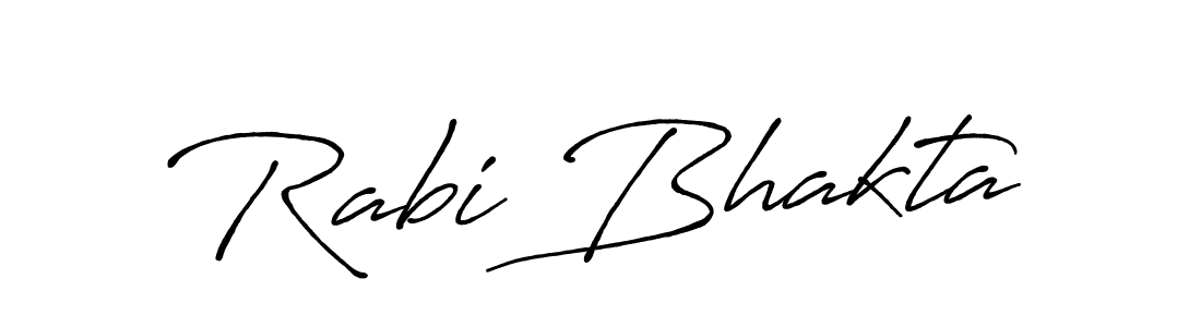 How to Draw Rabi Bhakta signature style? Antro_Vectra_Bolder is a latest design signature styles for name Rabi Bhakta. Rabi Bhakta signature style 7 images and pictures png