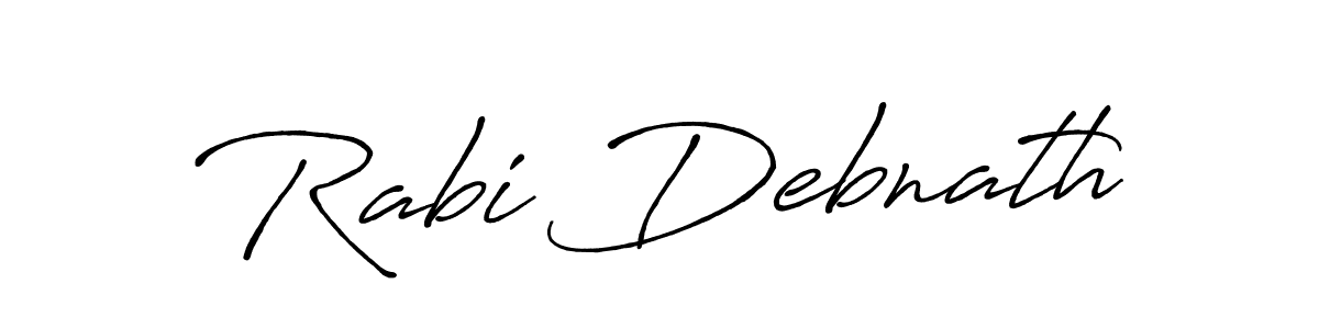 It looks lik you need a new signature style for name Rabi Debnath. Design unique handwritten (Antro_Vectra_Bolder) signature with our free signature maker in just a few clicks. Rabi Debnath signature style 7 images and pictures png