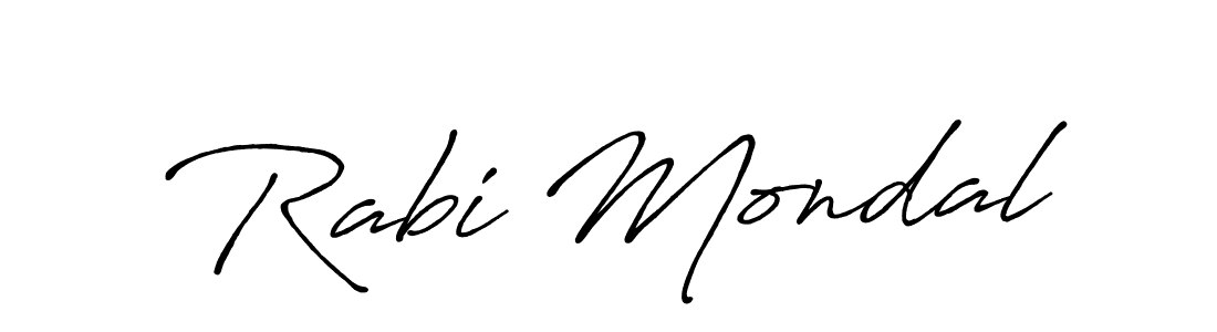 Once you've used our free online signature maker to create your best signature Antro_Vectra_Bolder style, it's time to enjoy all of the benefits that Rabi Mondal name signing documents. Rabi Mondal signature style 7 images and pictures png