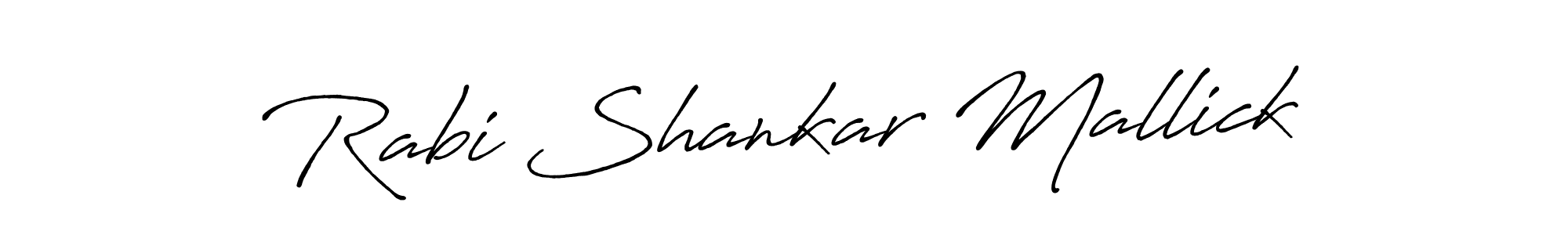 Rabi Shankar Mallick stylish signature style. Best Handwritten Sign (Antro_Vectra_Bolder) for my name. Handwritten Signature Collection Ideas for my name Rabi Shankar Mallick. Rabi Shankar Mallick signature style 7 images and pictures png
