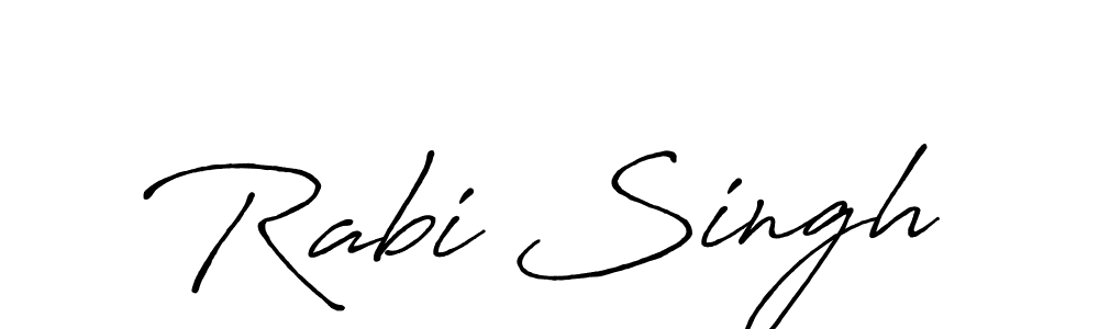 How to Draw Rabi Singh signature style? Antro_Vectra_Bolder is a latest design signature styles for name Rabi Singh. Rabi Singh signature style 7 images and pictures png