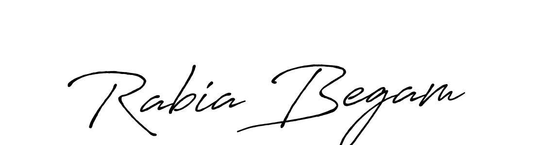 Also You can easily find your signature by using the search form. We will create Rabia Begam name handwritten signature images for you free of cost using Antro_Vectra_Bolder sign style. Rabia Begam signature style 7 images and pictures png