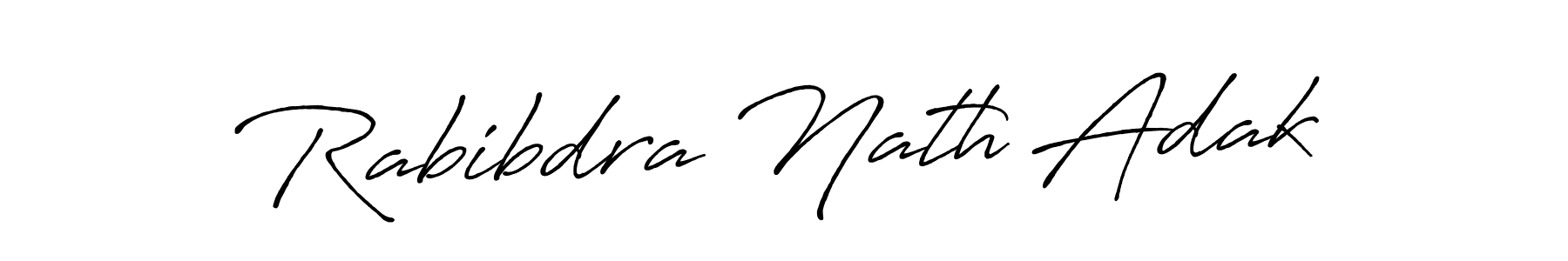 Antro_Vectra_Bolder is a professional signature style that is perfect for those who want to add a touch of class to their signature. It is also a great choice for those who want to make their signature more unique. Get Rabibdra Nath Adak name to fancy signature for free. Rabibdra Nath Adak signature style 7 images and pictures png