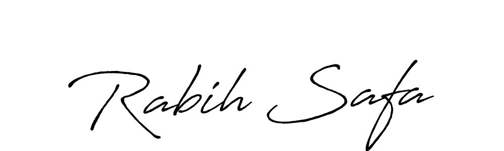 Similarly Antro_Vectra_Bolder is the best handwritten signature design. Signature creator online .You can use it as an online autograph creator for name Rabih Safa. Rabih Safa signature style 7 images and pictures png