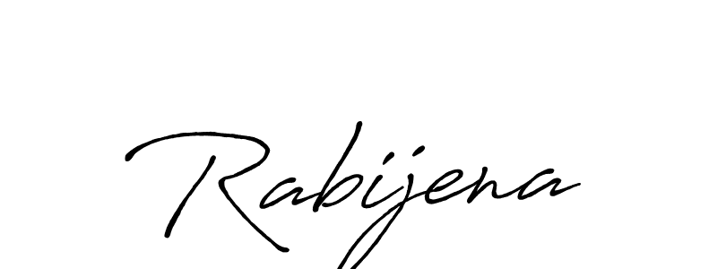 You should practise on your own different ways (Antro_Vectra_Bolder) to write your name (Rabijena) in signature. don't let someone else do it for you. Rabijena signature style 7 images and pictures png