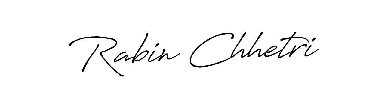 Antro_Vectra_Bolder is a professional signature style that is perfect for those who want to add a touch of class to their signature. It is also a great choice for those who want to make their signature more unique. Get Rabin Chhetri name to fancy signature for free. Rabin Chhetri signature style 7 images and pictures png