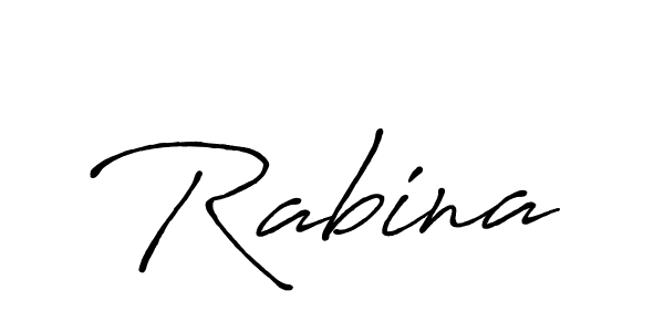 Also You can easily find your signature by using the search form. We will create Rabina name handwritten signature images for you free of cost using Antro_Vectra_Bolder sign style. Rabina signature style 7 images and pictures png