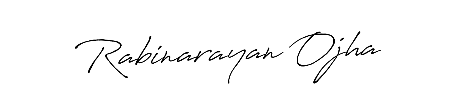 You should practise on your own different ways (Antro_Vectra_Bolder) to write your name (Rabinarayan Ojha) in signature. don't let someone else do it for you. Rabinarayan Ojha signature style 7 images and pictures png