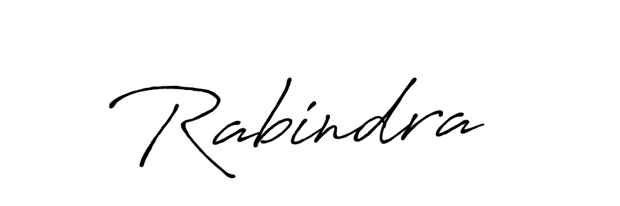 How to make Rabindra  name signature. Use Antro_Vectra_Bolder style for creating short signs online. This is the latest handwritten sign. Rabindra  signature style 7 images and pictures png
