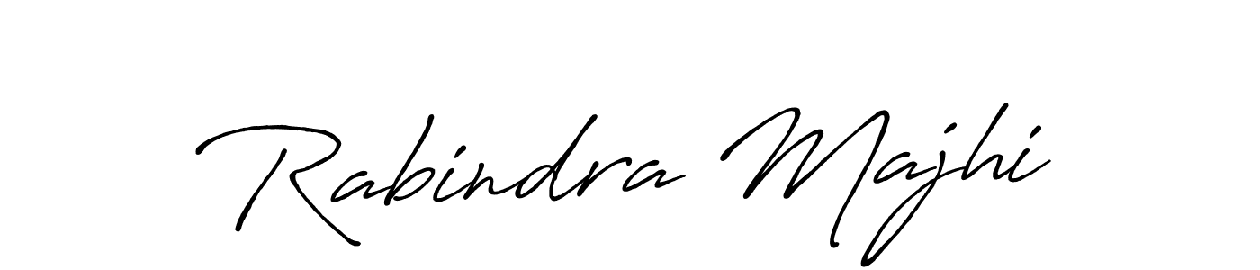 Use a signature maker to create a handwritten signature online. With this signature software, you can design (Antro_Vectra_Bolder) your own signature for name Rabindra Majhi. Rabindra Majhi signature style 7 images and pictures png