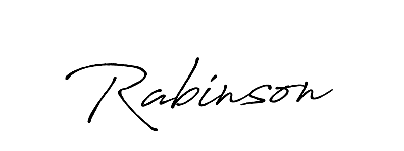 Once you've used our free online signature maker to create your best signature Antro_Vectra_Bolder style, it's time to enjoy all of the benefits that Rabinson name signing documents. Rabinson signature style 7 images and pictures png