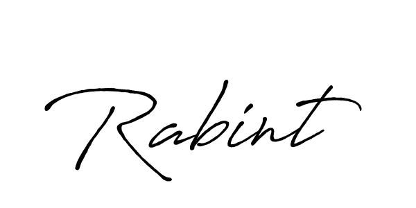 Once you've used our free online signature maker to create your best signature Antro_Vectra_Bolder style, it's time to enjoy all of the benefits that Rabint name signing documents. Rabint signature style 7 images and pictures png