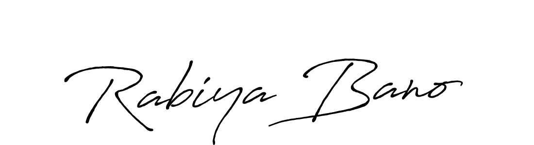 You should practise on your own different ways (Antro_Vectra_Bolder) to write your name (Rabiya Bano) in signature. don't let someone else do it for you. Rabiya Bano signature style 7 images and pictures png