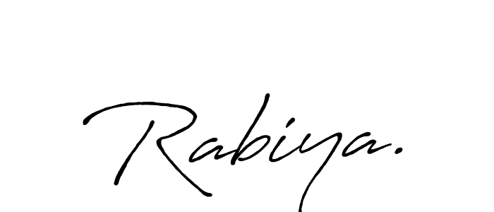 How to Draw Rabiya. signature style? Antro_Vectra_Bolder is a latest design signature styles for name Rabiya.. Rabiya. signature style 7 images and pictures png