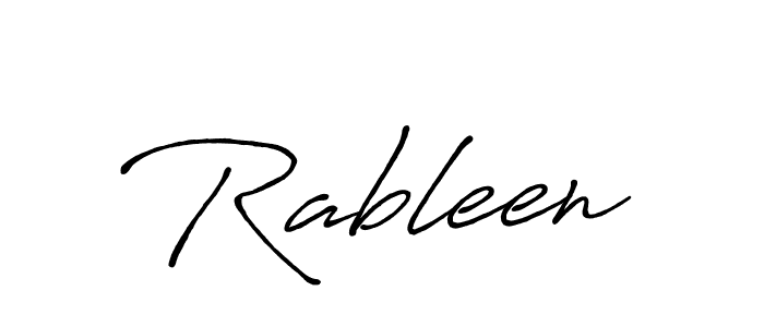 if you are searching for the best signature style for your name Rableen. so please give up your signature search. here we have designed multiple signature styles  using Antro_Vectra_Bolder. Rableen signature style 7 images and pictures png