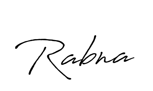 How to make Rabna signature? Antro_Vectra_Bolder is a professional autograph style. Create handwritten signature for Rabna name. Rabna signature style 7 images and pictures png