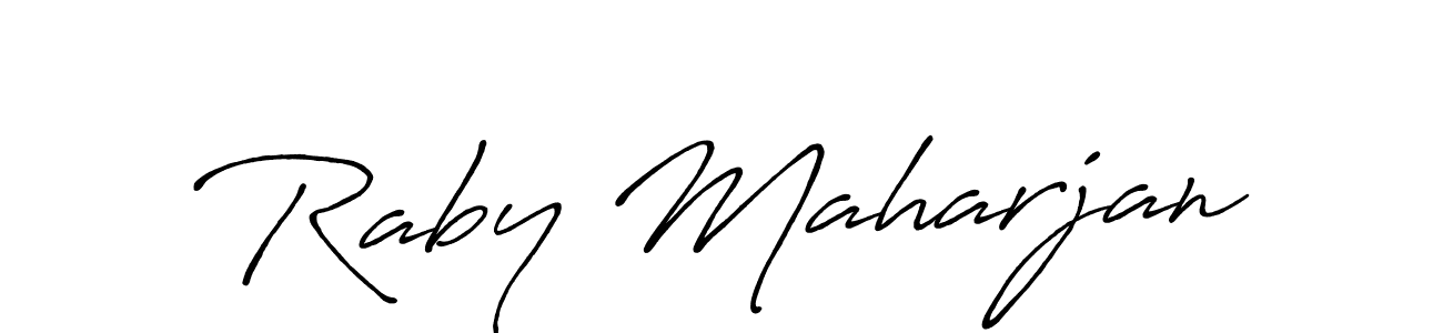 Once you've used our free online signature maker to create your best signature Antro_Vectra_Bolder style, it's time to enjoy all of the benefits that Raby Maharjan name signing documents. Raby Maharjan signature style 7 images and pictures png