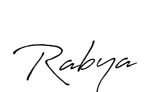 How to Draw Rabya signature style? Antro_Vectra_Bolder is a latest design signature styles for name Rabya. Rabya signature style 7 images and pictures png