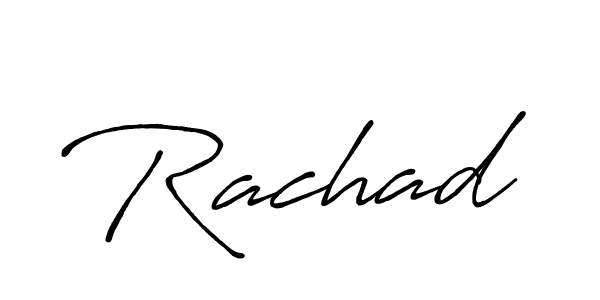 The best way (Antro_Vectra_Bolder) to make a short signature is to pick only two or three words in your name. The name Rachad include a total of six letters. For converting this name. Rachad signature style 7 images and pictures png