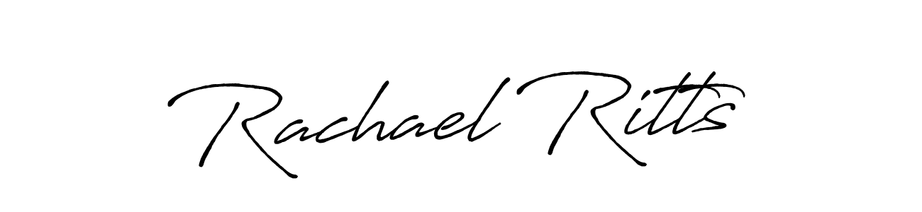 if you are searching for the best signature style for your name Rachael Ritts. so please give up your signature search. here we have designed multiple signature styles  using Antro_Vectra_Bolder. Rachael Ritts signature style 7 images and pictures png