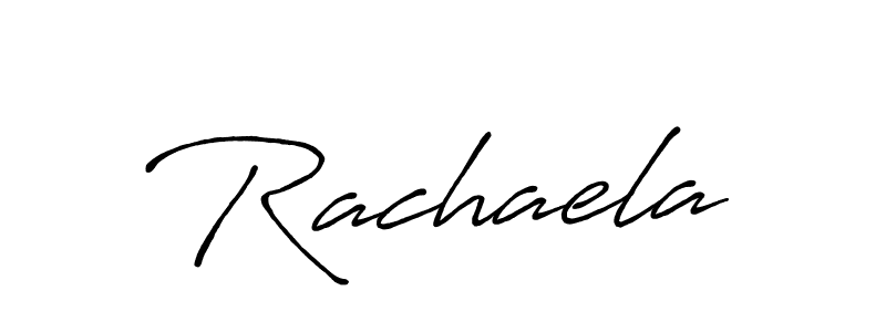 It looks lik you need a new signature style for name Rachaela. Design unique handwritten (Antro_Vectra_Bolder) signature with our free signature maker in just a few clicks. Rachaela signature style 7 images and pictures png