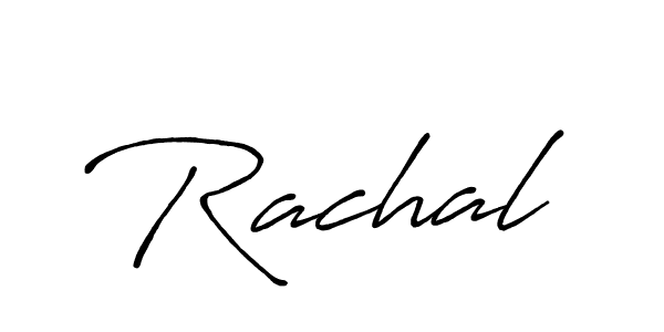 How to make Rachal signature? Antro_Vectra_Bolder is a professional autograph style. Create handwritten signature for Rachal name. Rachal signature style 7 images and pictures png