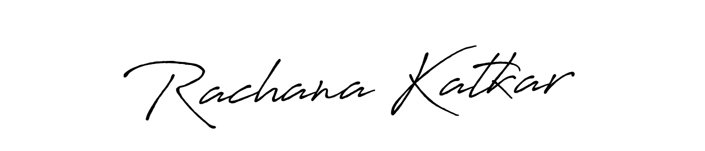 The best way (Antro_Vectra_Bolder) to make a short signature is to pick only two or three words in your name. The name Rachana Katkar include a total of six letters. For converting this name. Rachana Katkar signature style 7 images and pictures png