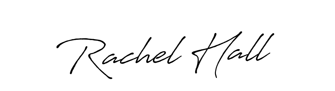 Design your own signature with our free online signature maker. With this signature software, you can create a handwritten (Antro_Vectra_Bolder) signature for name Rachel Hall. Rachel Hall signature style 7 images and pictures png