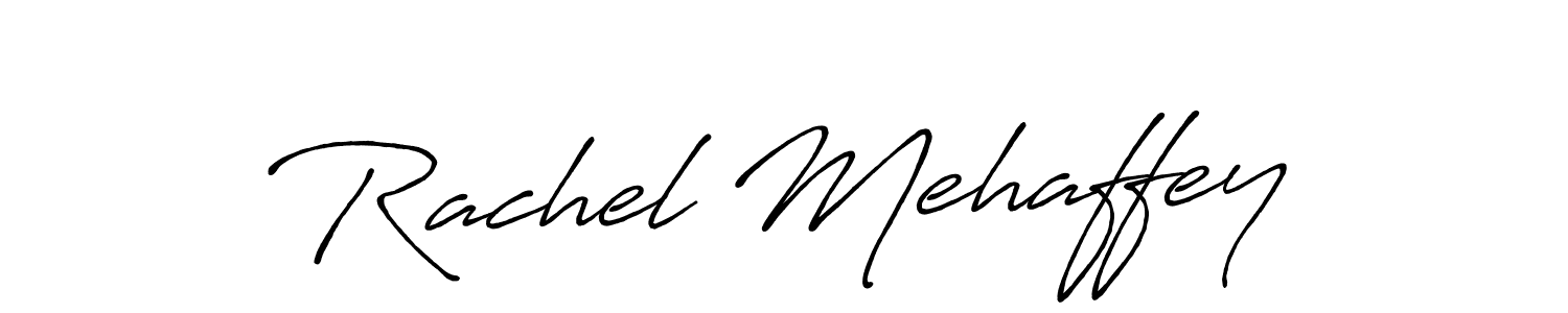 It looks lik you need a new signature style for name Rachel Mehaffey. Design unique handwritten (Antro_Vectra_Bolder) signature with our free signature maker in just a few clicks. Rachel Mehaffey signature style 7 images and pictures png