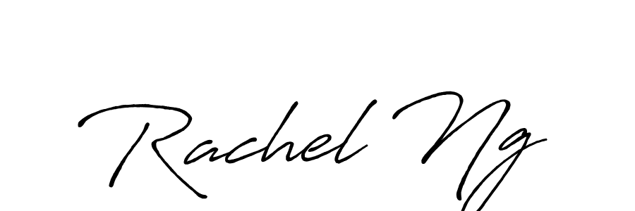 The best way (Antro_Vectra_Bolder) to make a short signature is to pick only two or three words in your name. The name Rachel Ng include a total of six letters. For converting this name. Rachel Ng signature style 7 images and pictures png