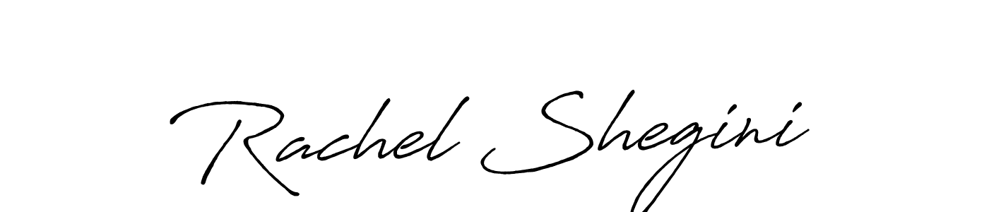 Rachel Shegini stylish signature style. Best Handwritten Sign (Antro_Vectra_Bolder) for my name. Handwritten Signature Collection Ideas for my name Rachel Shegini. Rachel Shegini signature style 7 images and pictures png