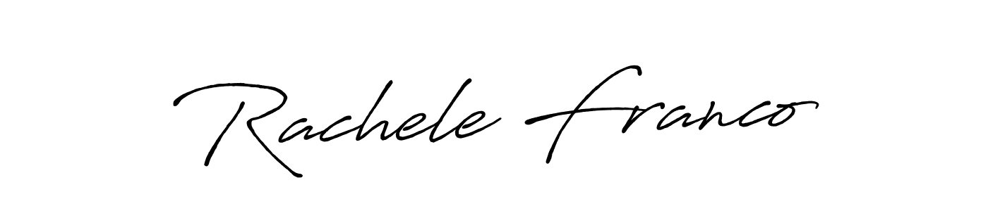 You can use this online signature creator to create a handwritten signature for the name Rachele Franco. This is the best online autograph maker. Rachele Franco signature style 7 images and pictures png