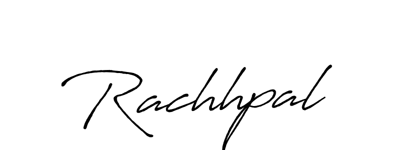 Use a signature maker to create a handwritten signature online. With this signature software, you can design (Antro_Vectra_Bolder) your own signature for name Rachhpal. Rachhpal signature style 7 images and pictures png