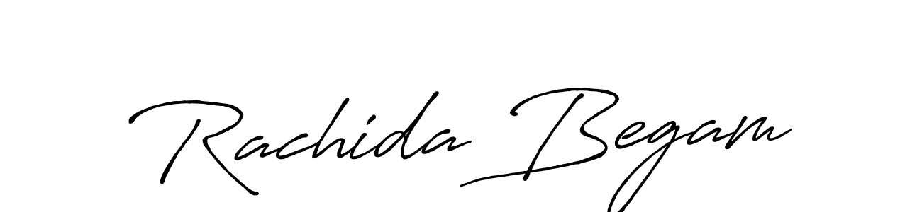 if you are searching for the best signature style for your name Rachida Begam. so please give up your signature search. here we have designed multiple signature styles  using Antro_Vectra_Bolder. Rachida Begam signature style 7 images and pictures png