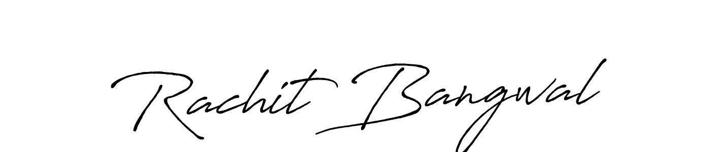 Use a signature maker to create a handwritten signature online. With this signature software, you can design (Antro_Vectra_Bolder) your own signature for name Rachit Bangwal. Rachit Bangwal signature style 7 images and pictures png