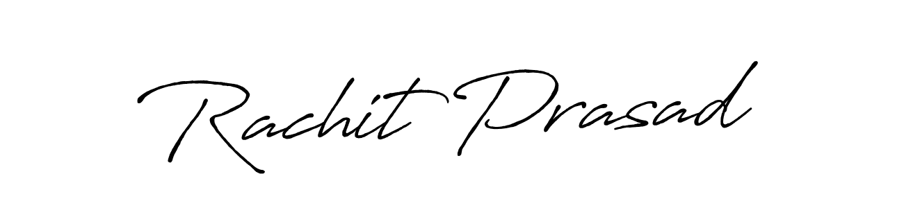 Use a signature maker to create a handwritten signature online. With this signature software, you can design (Antro_Vectra_Bolder) your own signature for name Rachit Prasad. Rachit Prasad signature style 7 images and pictures png